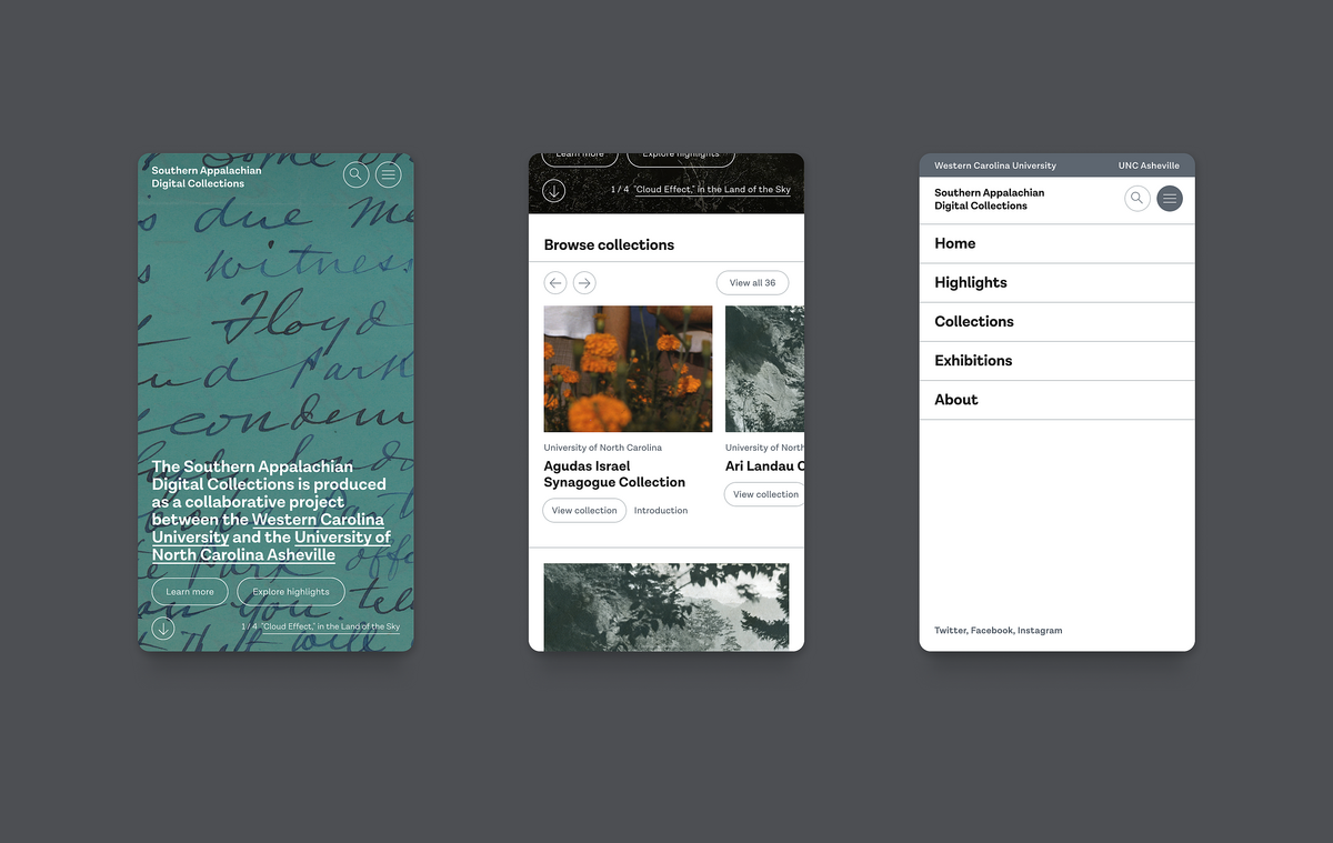 Image showcasing the dynamic elements and design of the website on multiple mobile devices.